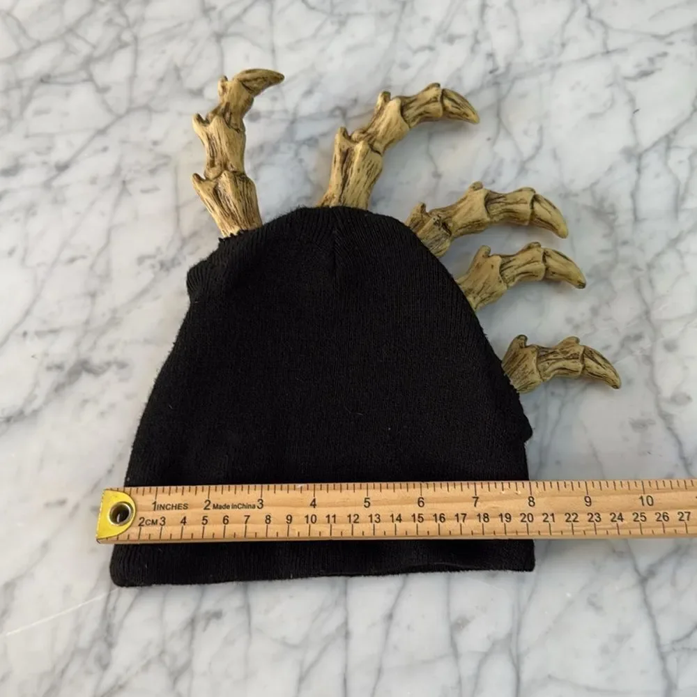 Kids Mohawk Skull Cross Bones knit Winter Hat beanie